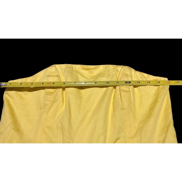 Lilly Pulitzer Lottie Dress Starfruit Yellow Dottie Placed Strapless Size 6/8* - Picture 6 of 6